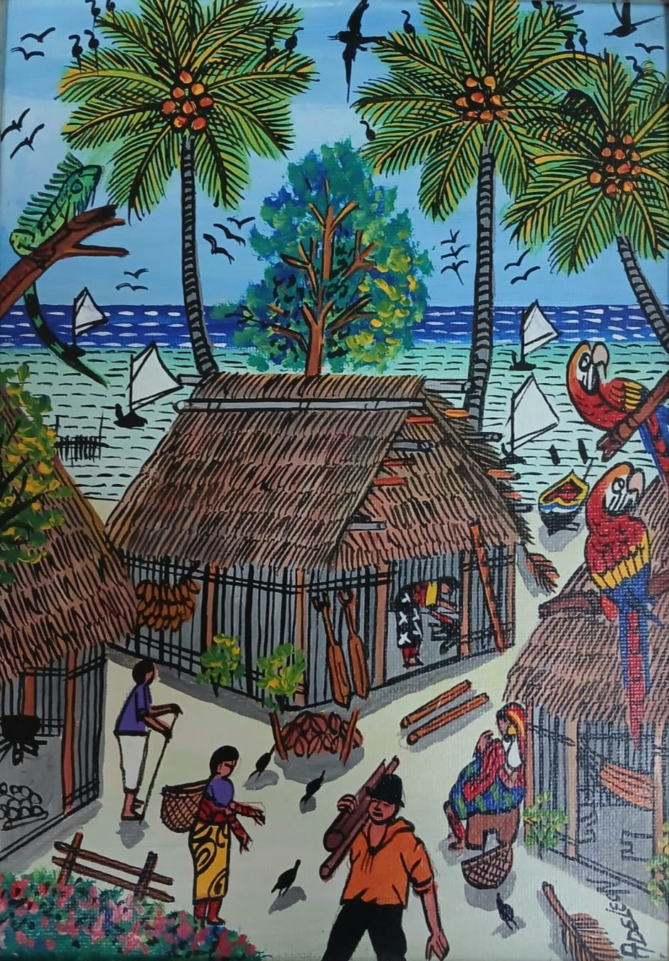 ARTE DE LA COMUNIDAD GUNA