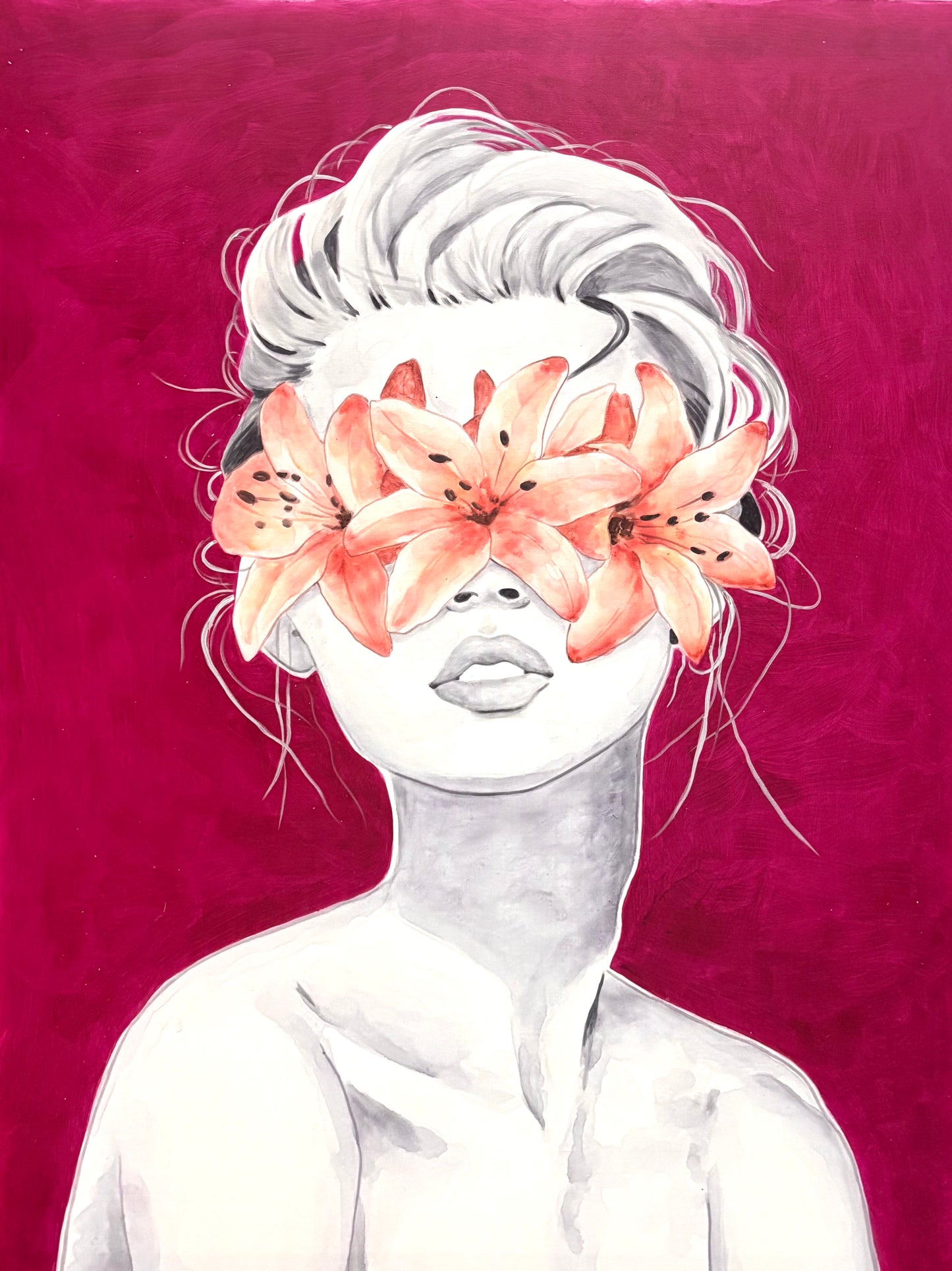 LA DAMA DE FLORES