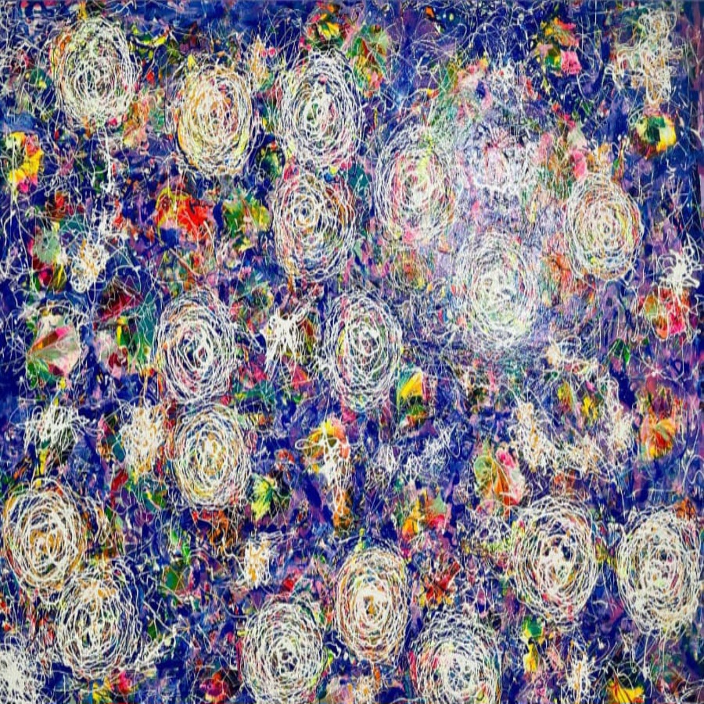 FLOWERS BLUE