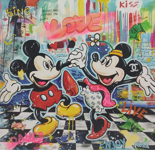 LA MAGIA DE MICKEY Y MINNIE
