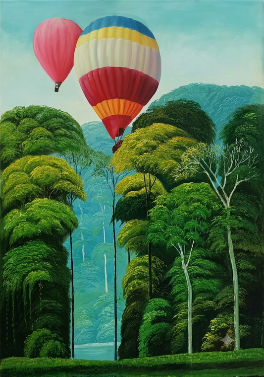 VUELO SOBRE LA SELVA