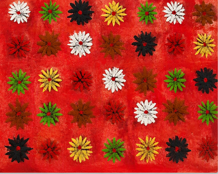 TAPIZ DE FLORES