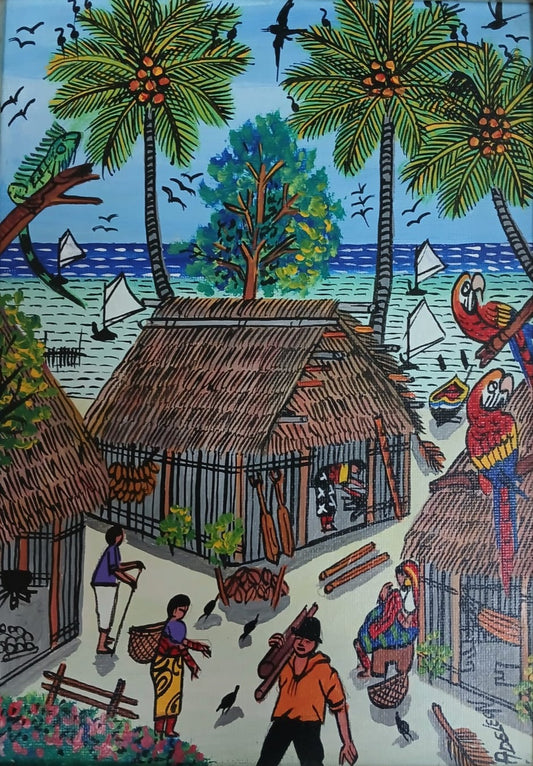 ARTE DE LA COMUNIDAD GUNA