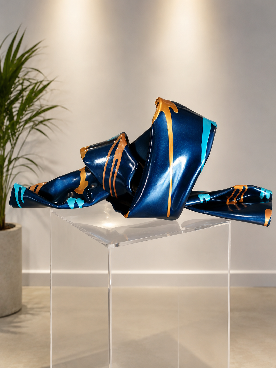 NUDO AZUL