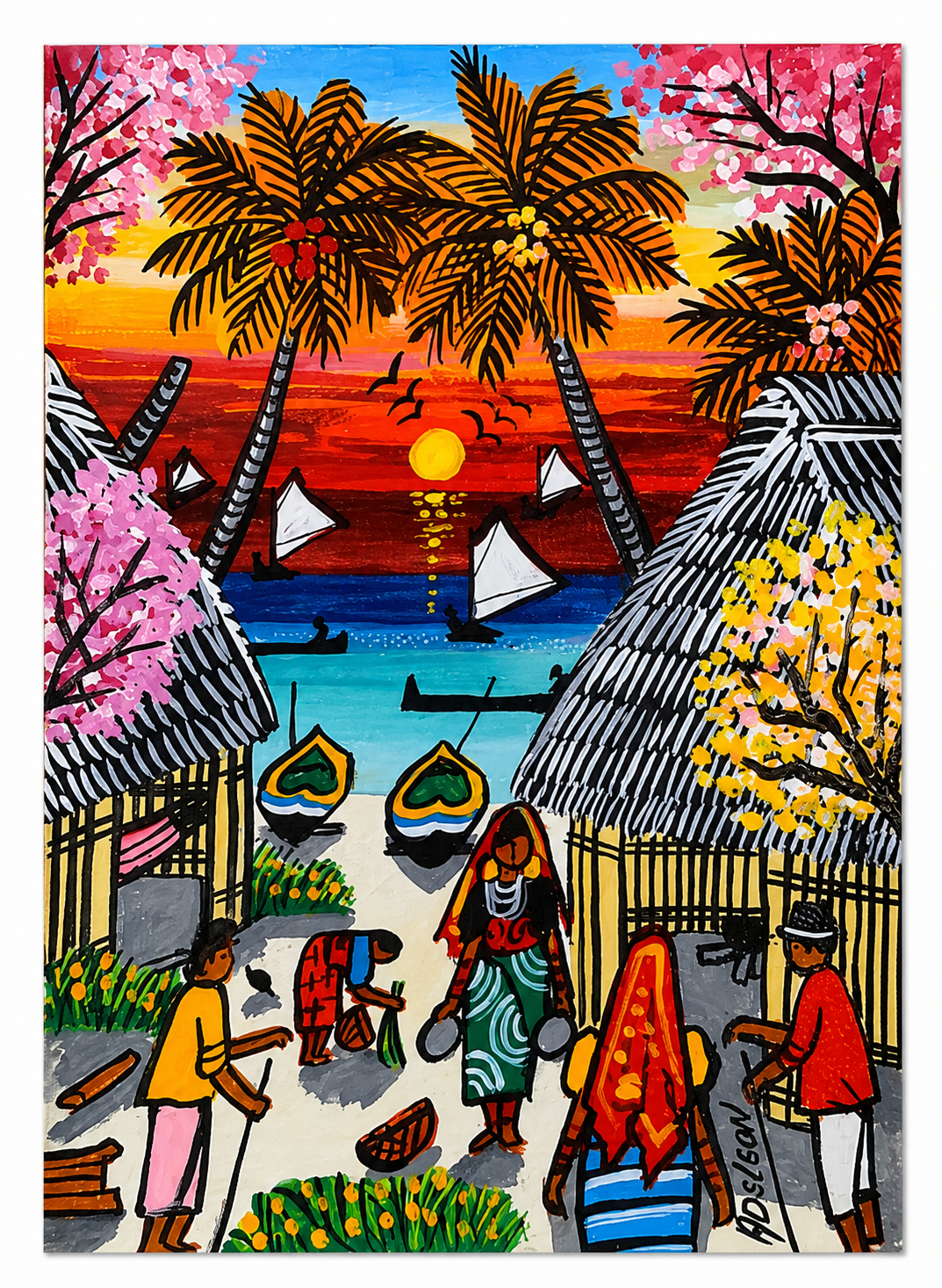 ATARDECER TROPICAL