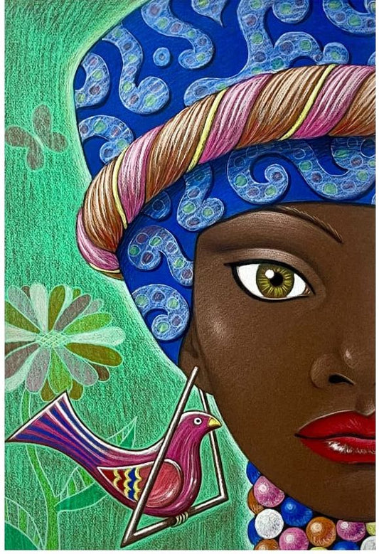 MUJER AFRO