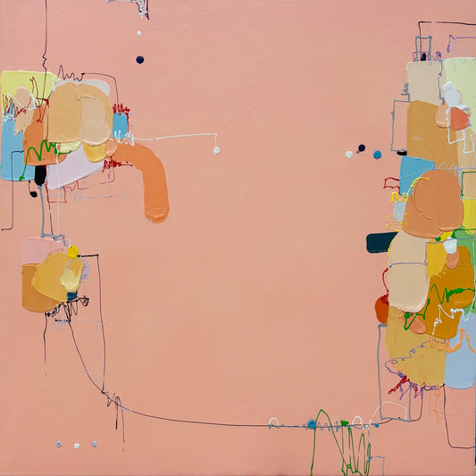 ABSTRACTO EN ROSA