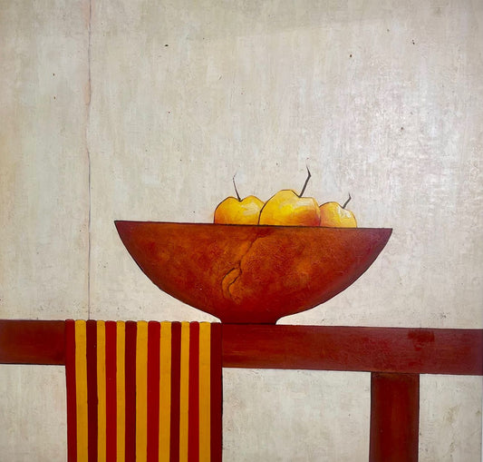 BODEGON CON MANZANAS