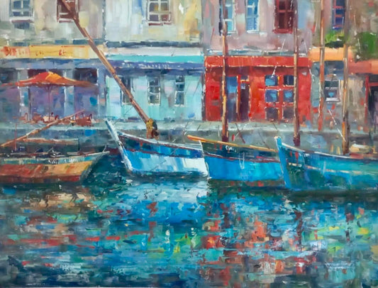 BARCAS EN EL PUERTO