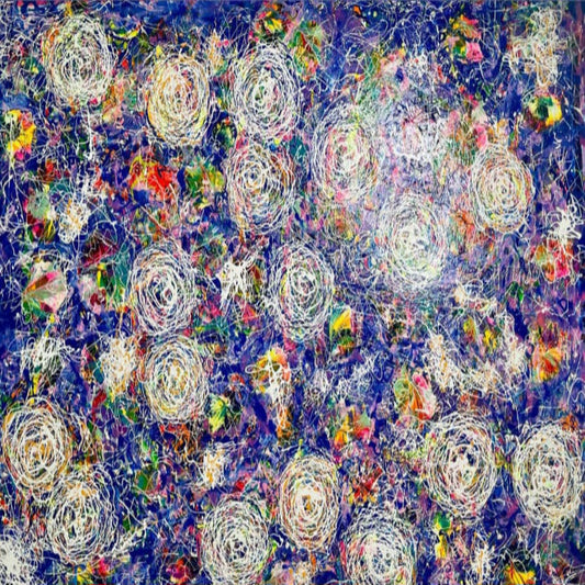 FLOWERS BLUE