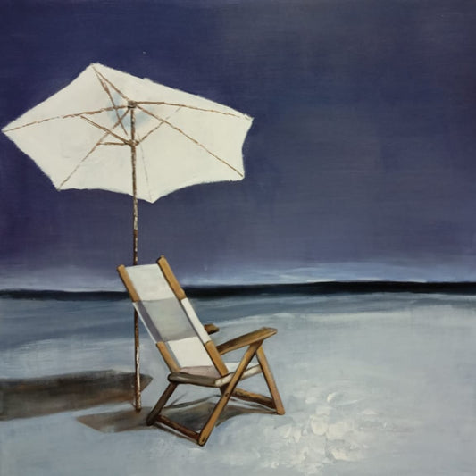 PLAYA, SOMBRILLA Y SILLA