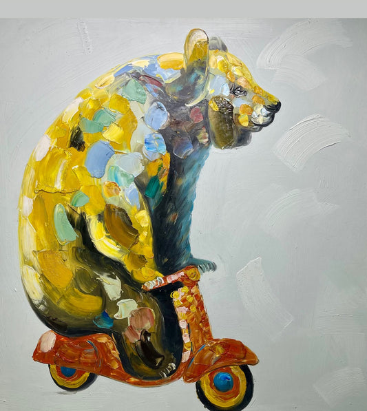 OSO EN TRICICLO