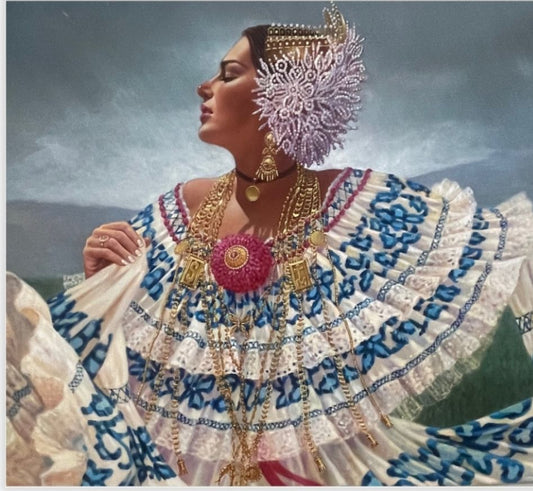 POLLERA PANAMEÑA