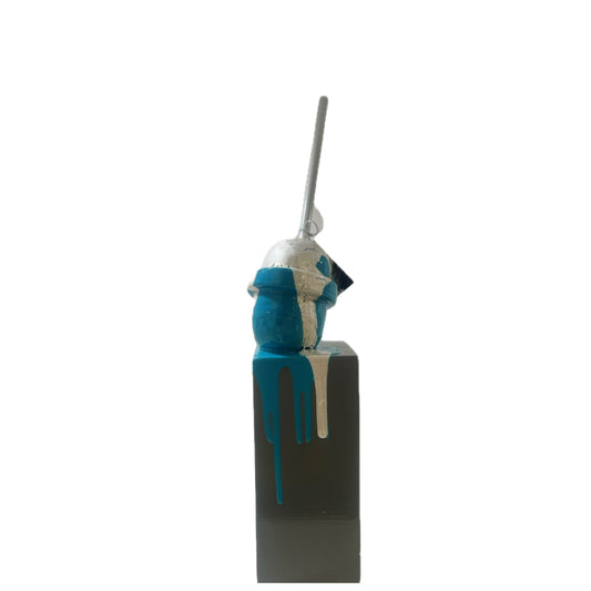 LOLLIPOP TURQUESA/PLATEADO